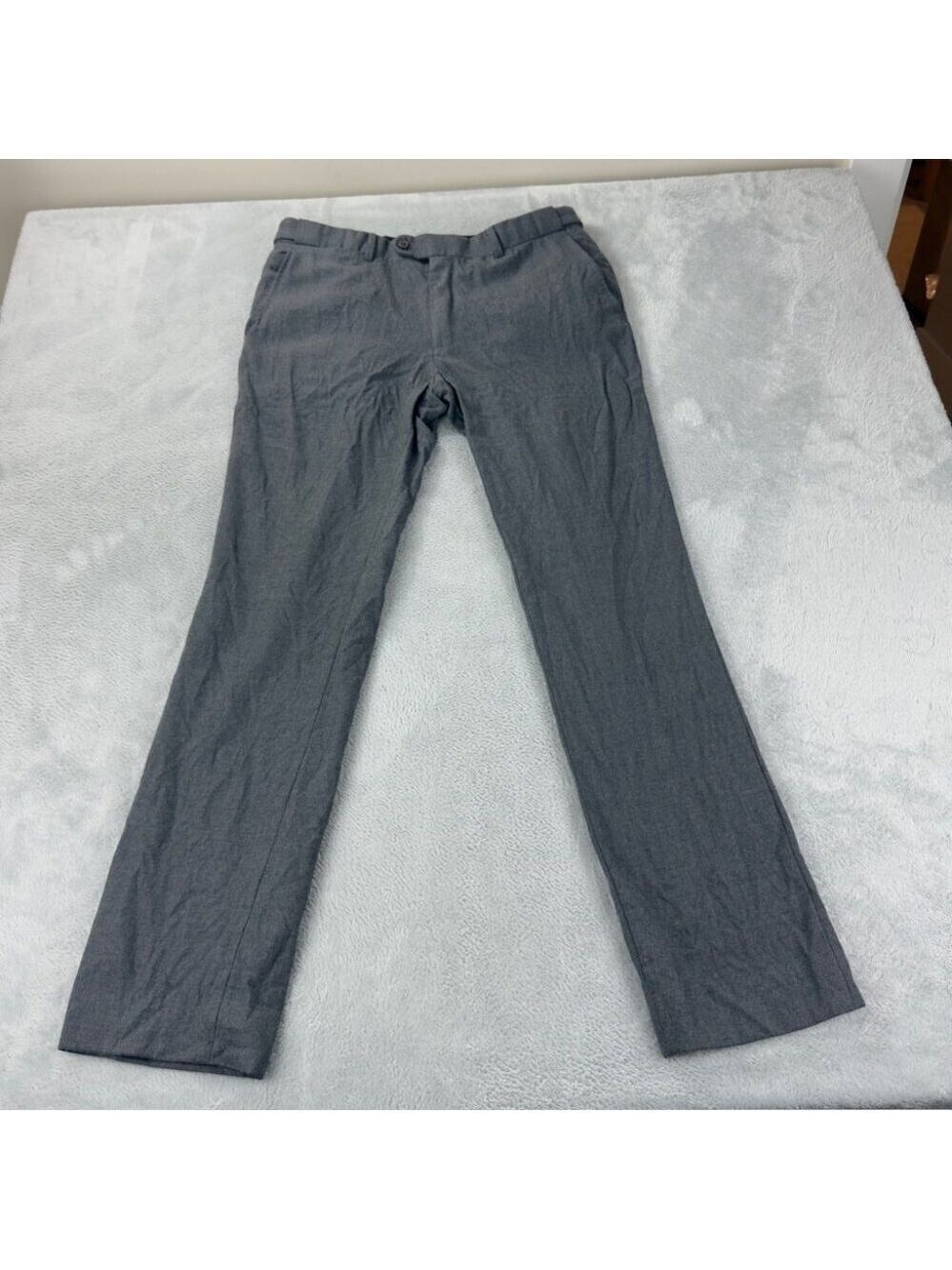 Carolina Herrera Wool Grey Dress Pants Women's Size 8 US / 36 EU